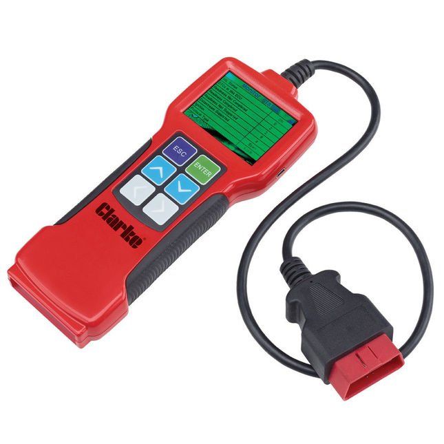 Clarke 4501130 Ceobdpro Engine Diagnostic And Eobd/Obd Ii Fault Code Reader - Image 1
