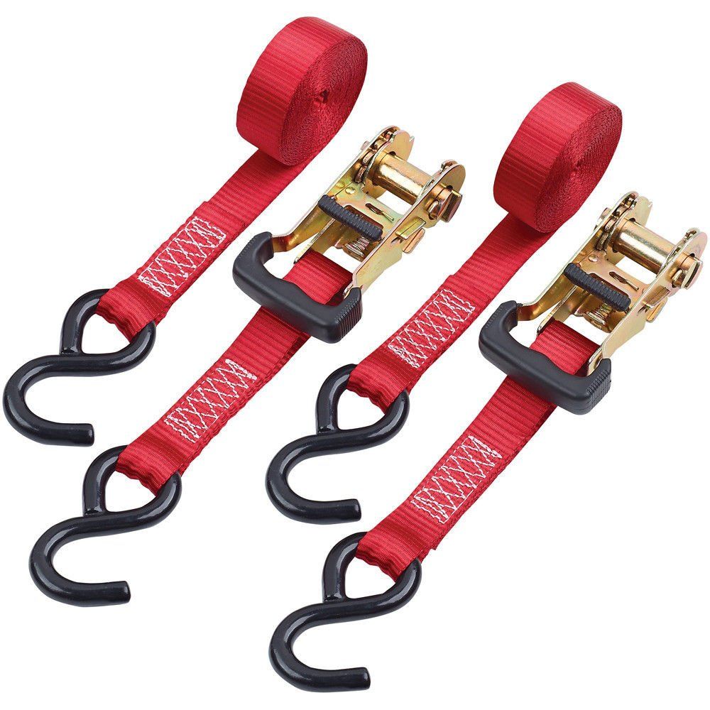 Clarke Clarke CHT755 3m Heavy Duty Ratcheting Tie Down (Twin Pack) - Image 1