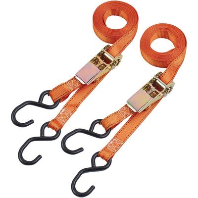 Clarke Clarke CHT757 4.5m Heavy Duty Ratcheting Tie Down (Twin Pack)
