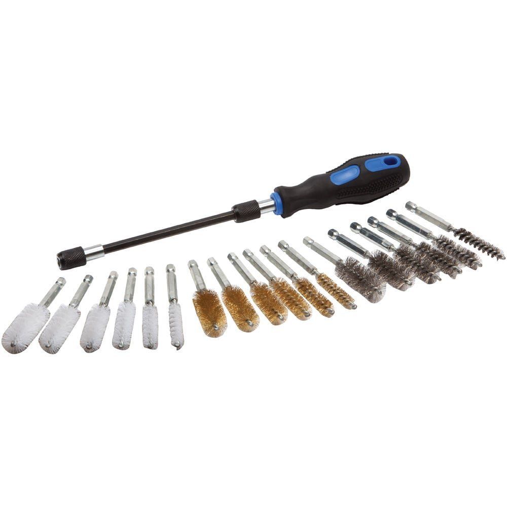 Clarke CHT741 20 Piece Wire Brush Set - Image 1