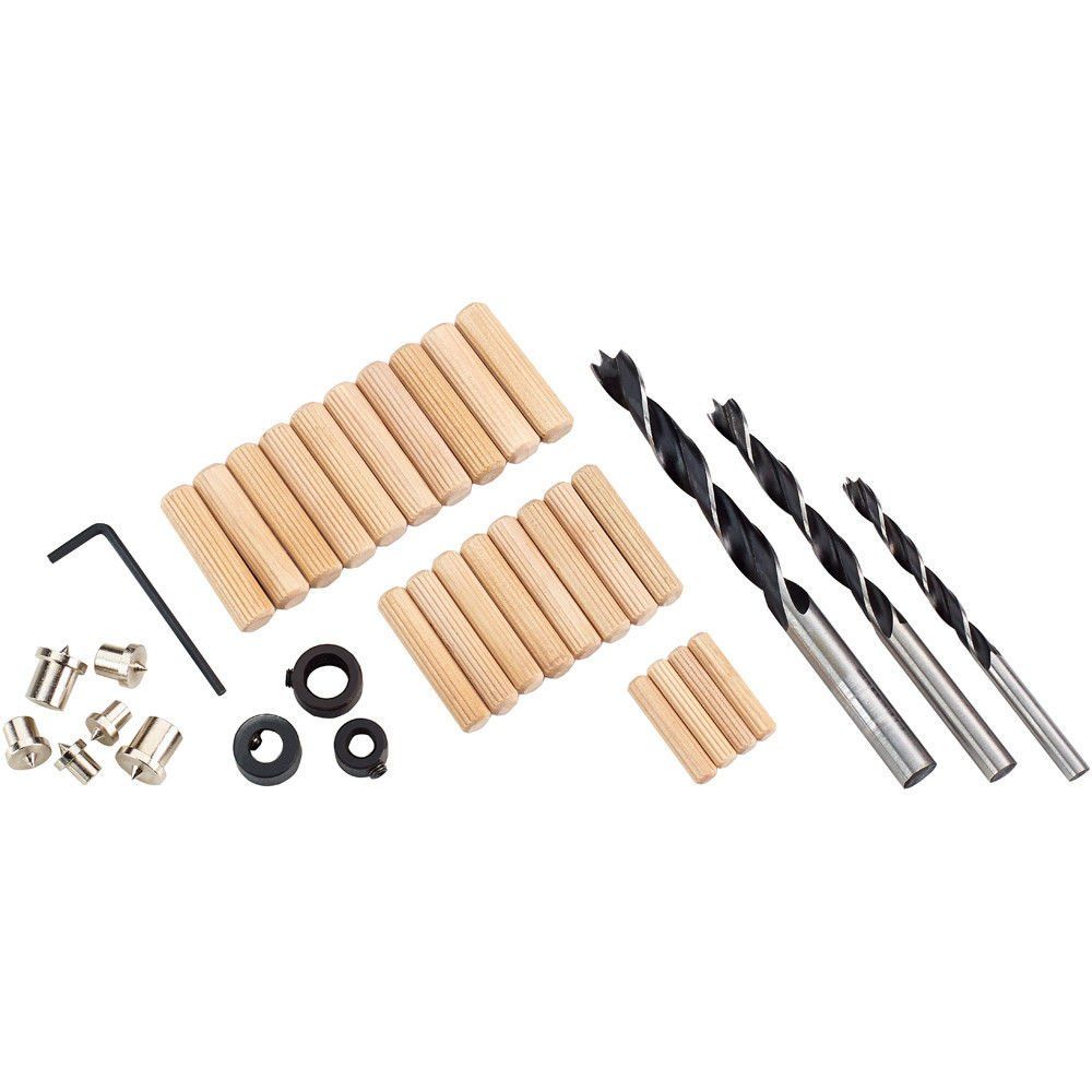 Clarke Clarke CHT745 43 Piece Dowelling Accessory Kit - Image 1
