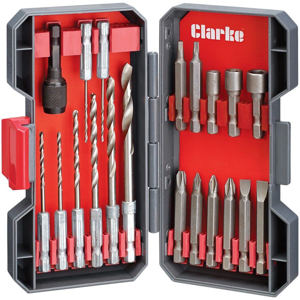 Clarke Clarke CHT760 20 Piece Drill And Driver Set - Image 1