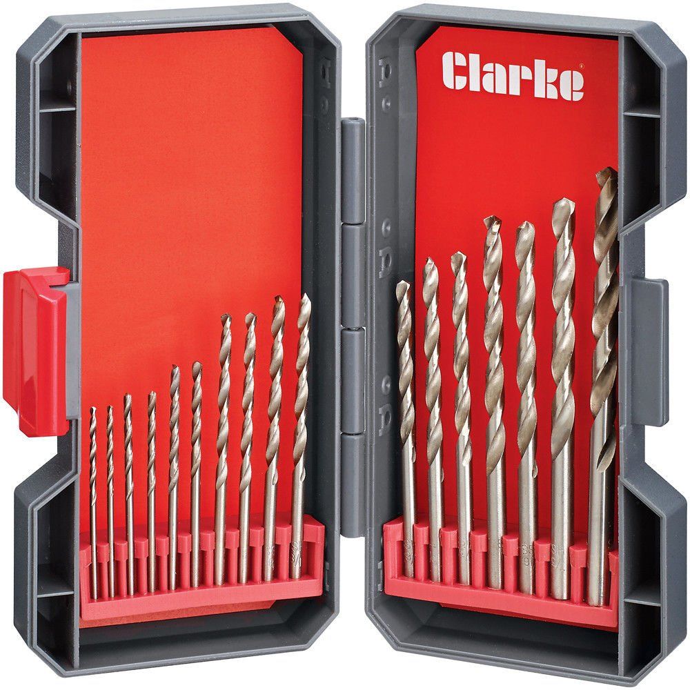 Clarke Clarke CHT762 17 Piece Drill Bit Set (1.5-6mm) - Image 1
