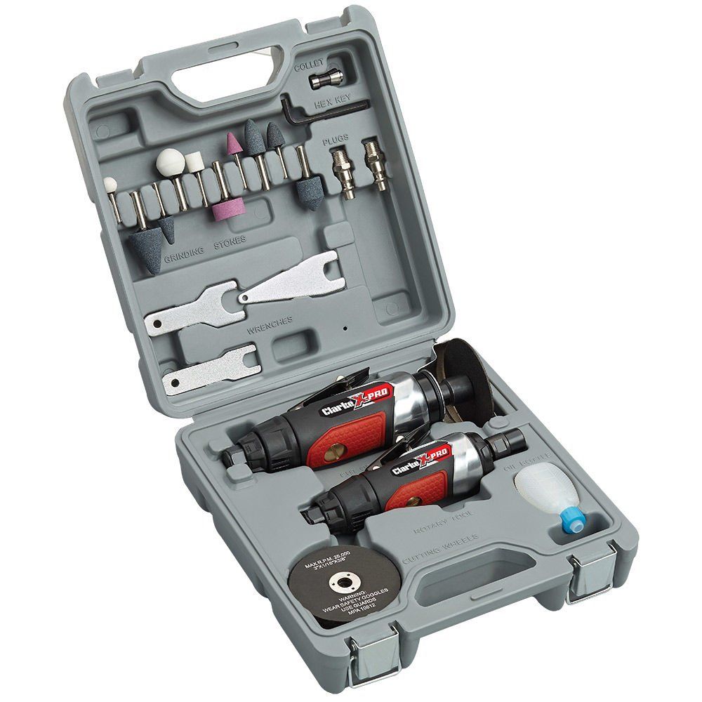 Clarke Clarke X-Pro CAT133 33 Piece Professional Air Tool Kit - Image 1