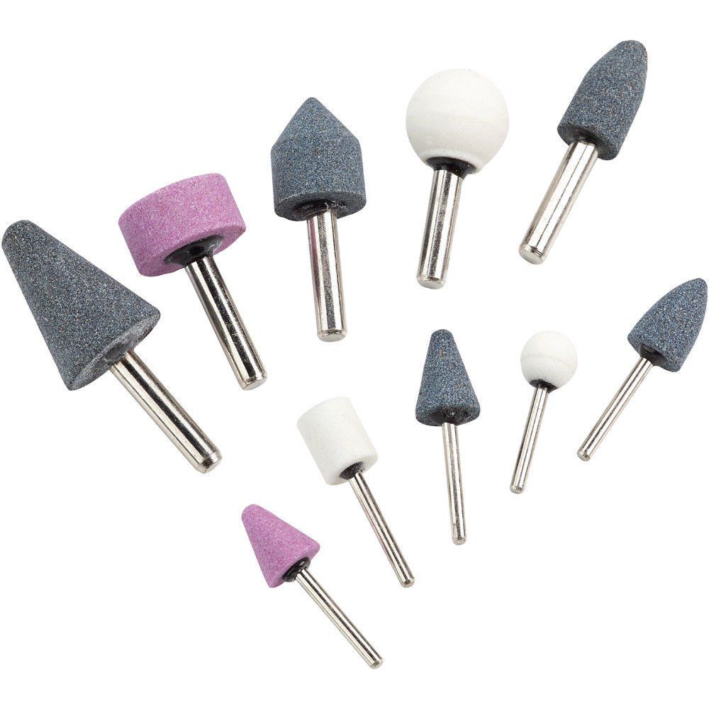 Clarke Clarke CAT144 10 Piece Grinding Stone Kit - Image 1
