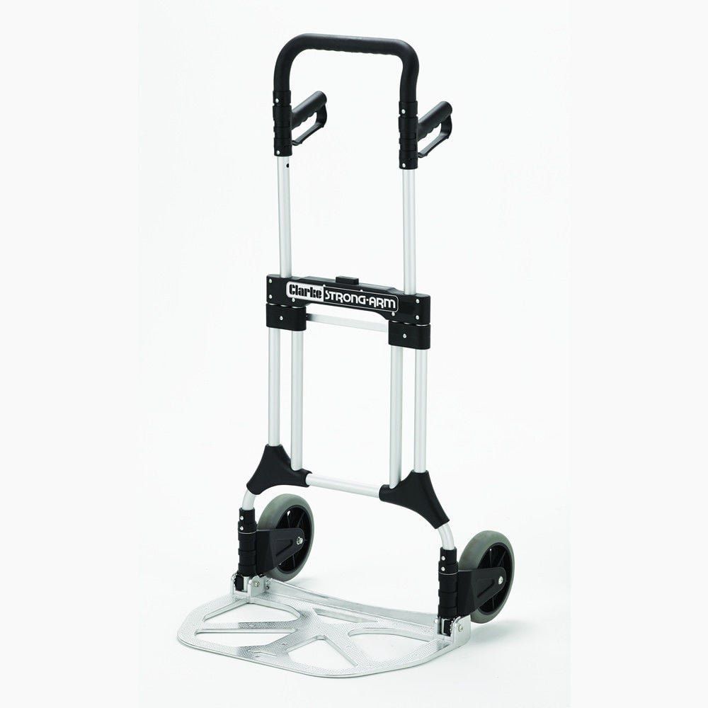 Clarke Clarke CSTF6B 200kg Heavy Duty Aluminium Flat Folding Sack Truck - Image 1