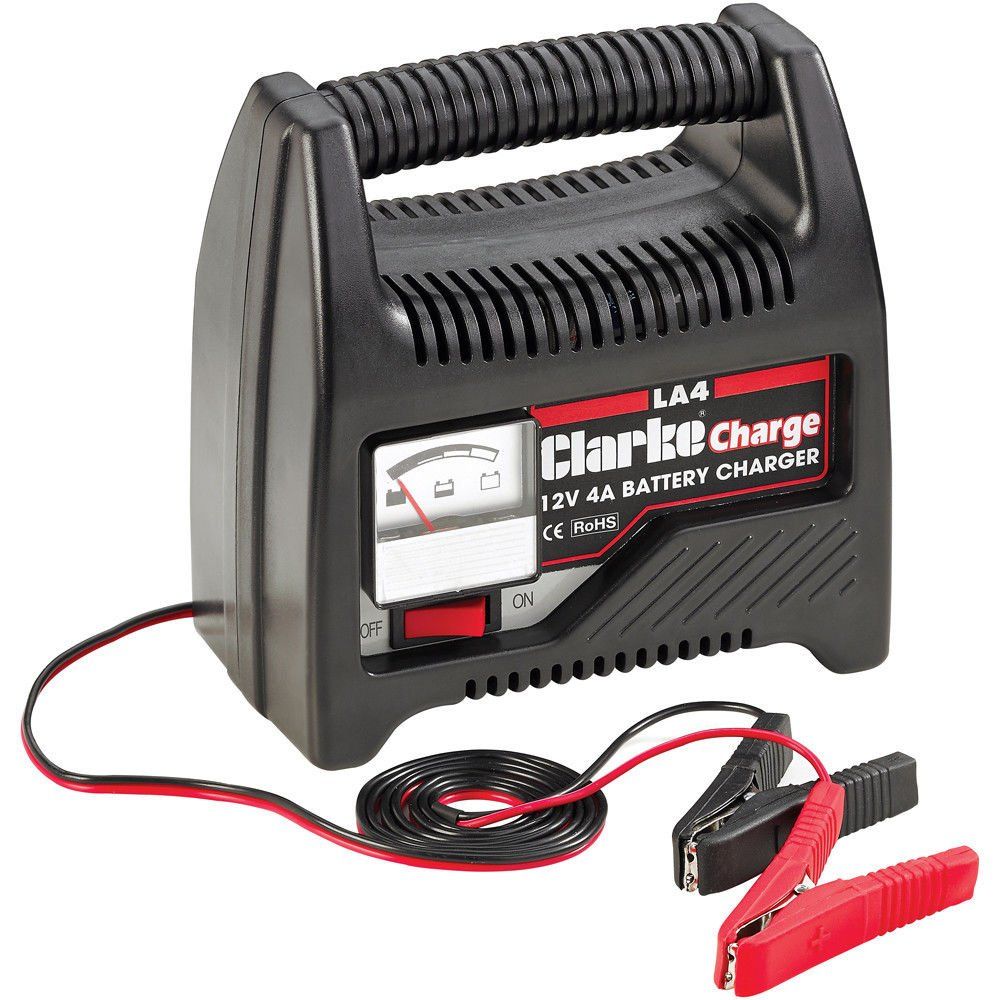 Clarke Clarke LA4 12V 4A Battery Charger - Image 1