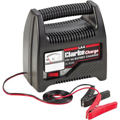 Clarke Clarke LA4 12V 4A Battery Charger