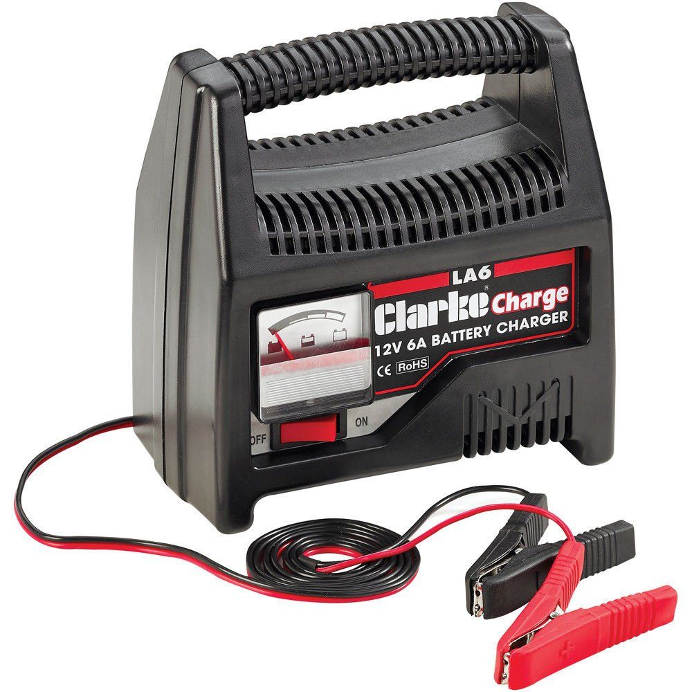 Clarke Clarke LA6 12V 6A Battery Charger - Image 1