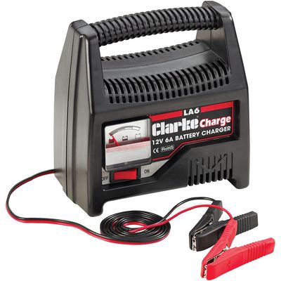 Clarke Clarke LA6 12V 6A Battery Charger