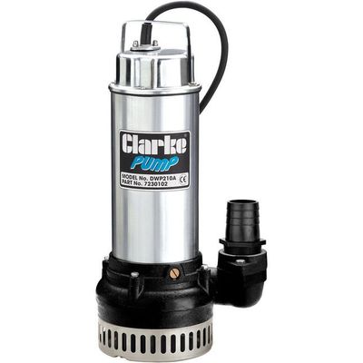 Clarke 7230102 Dwp210A 2 Submersible Dirty Water Pump With Float Switch (110V)