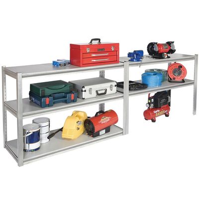 Clarke Clarke CS5265S 1.2m Wide Span Boltless Shelving (Silver)