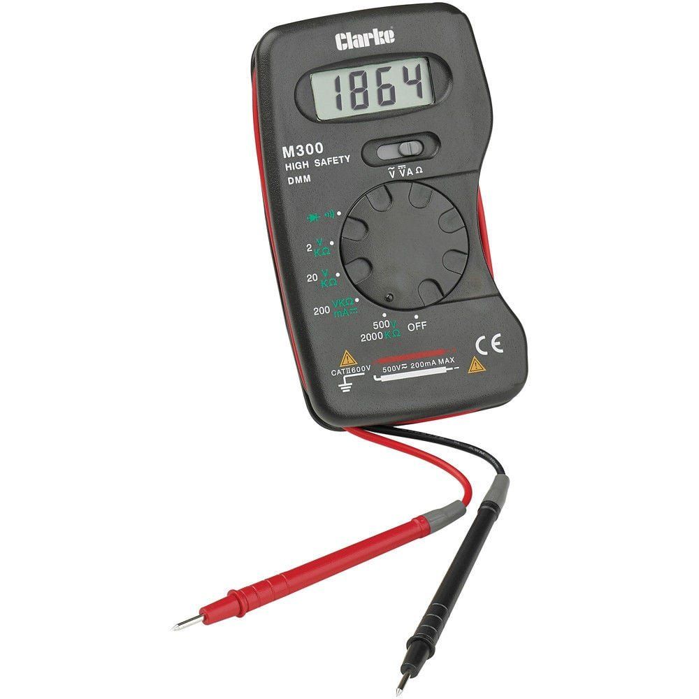 Clarke 4501145 Cdm15C Digital Multimeter 6 Function - Image 1