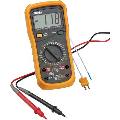 Clarke Clarke CDM45C 11 Function Digital Multimeter with Temperature Probe
