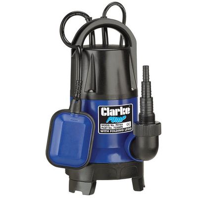 Clarke 7230695 Psv6A 400W Submersible Pump With Folding Base