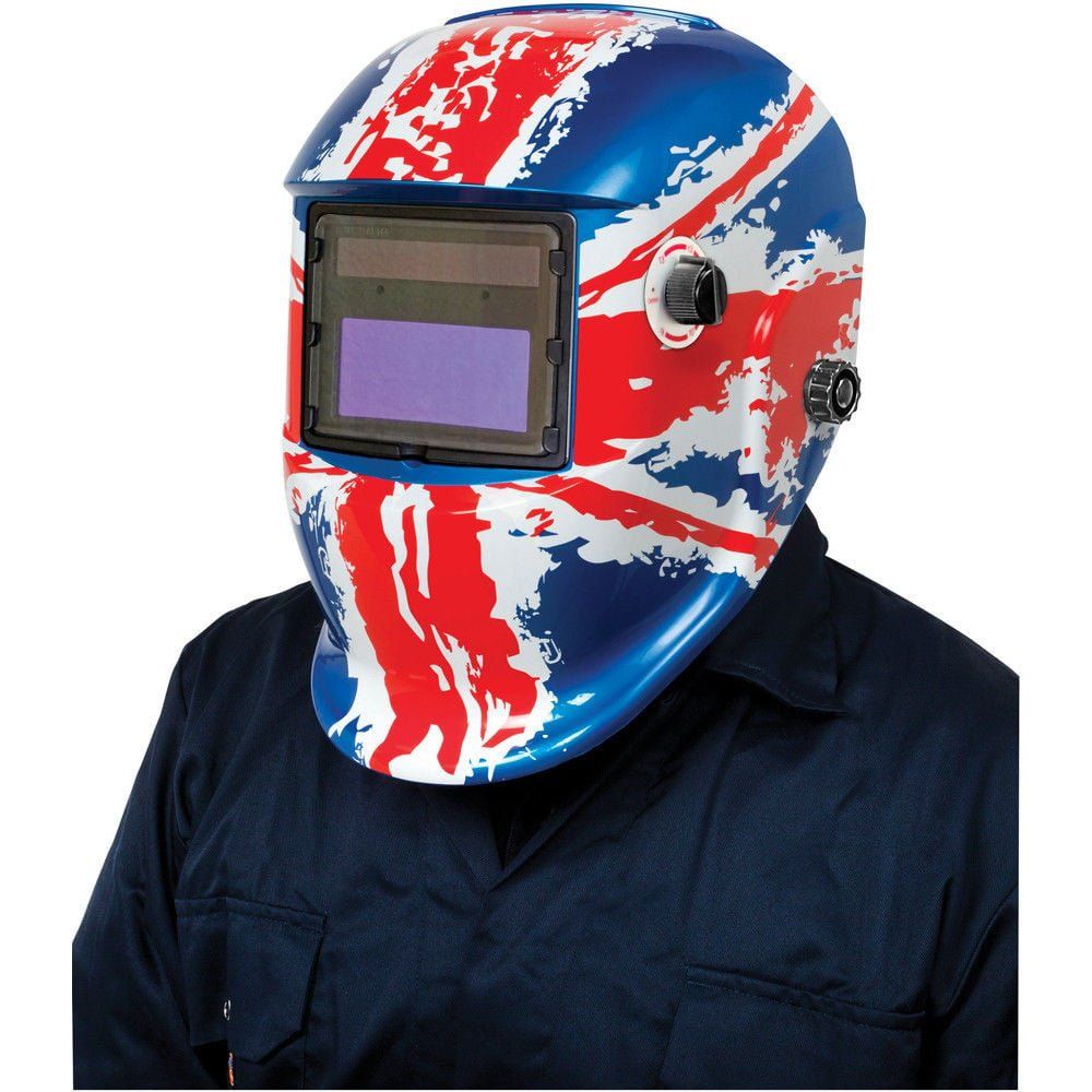 Clarke Clarke GWH7 Arc Activated Grinding/Welding Headshield Union Flag Design - Image 1