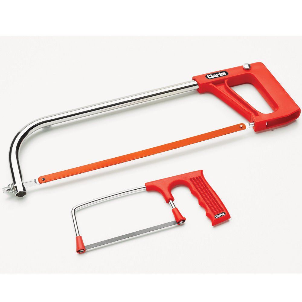 Clarke Clarke CHT829 2 Piece Hacksaw Set - Image 1