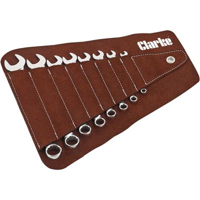 Clarke Clarke CHT816 8 Piece AF Combination Spanner Set