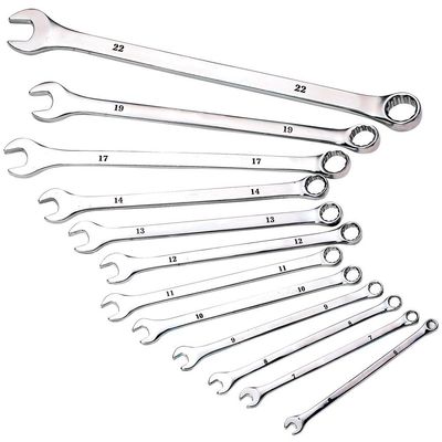 Clarke Clarke CHT814 12 Piece 6 - 22mm Extra-Long Combination Spanner Set