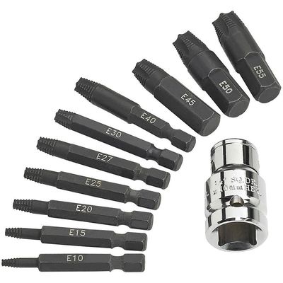 Clarke 1700738 Pro332 11 Piece Torx® Screw Extractor Set