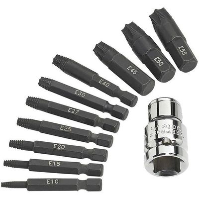 Clarke 1700738 Pro332 11 Piece Torx® Screw Extractor Set - Thumbnail 2