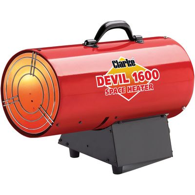 Clarke Clarke Devil 1600 36.6kW Propane Gas Fired Space Heater (230V)