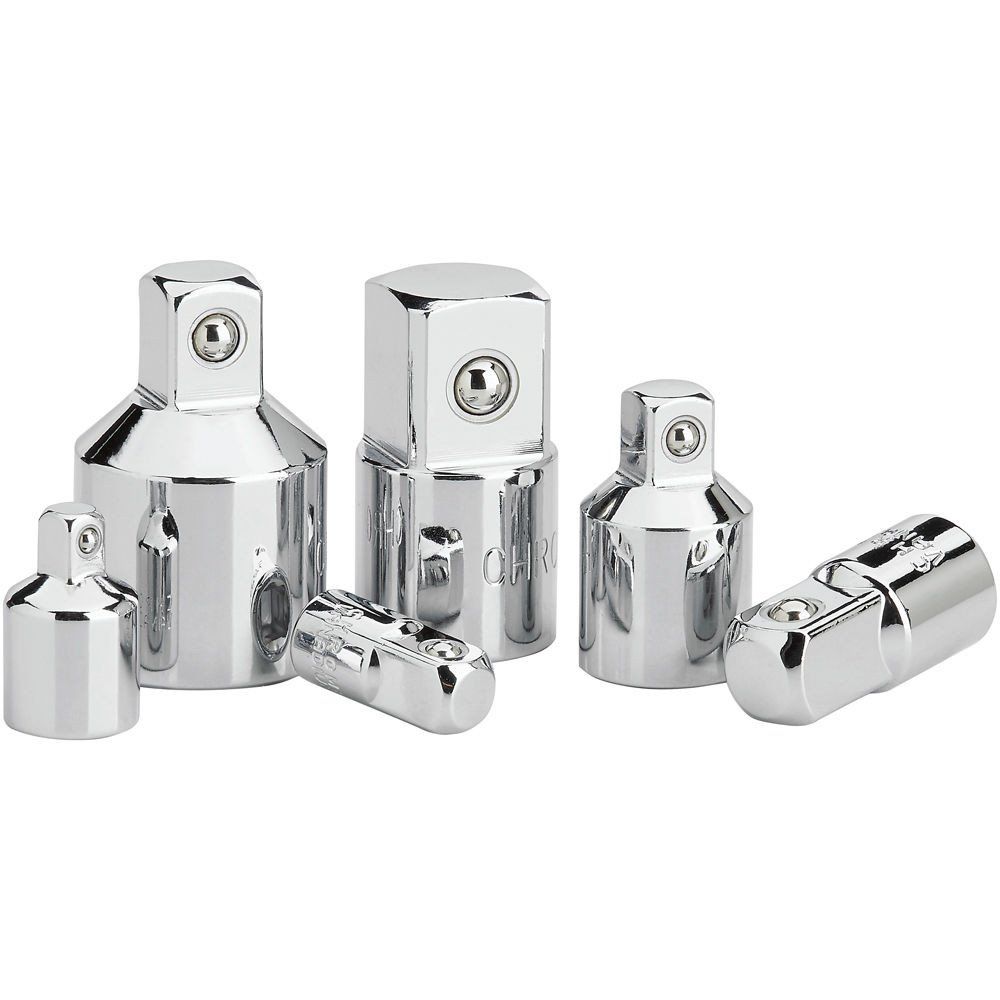 Clarke 1700752 Pro346 6 Piece Chrome Vanadium Socket Adaptor Set - Image 1