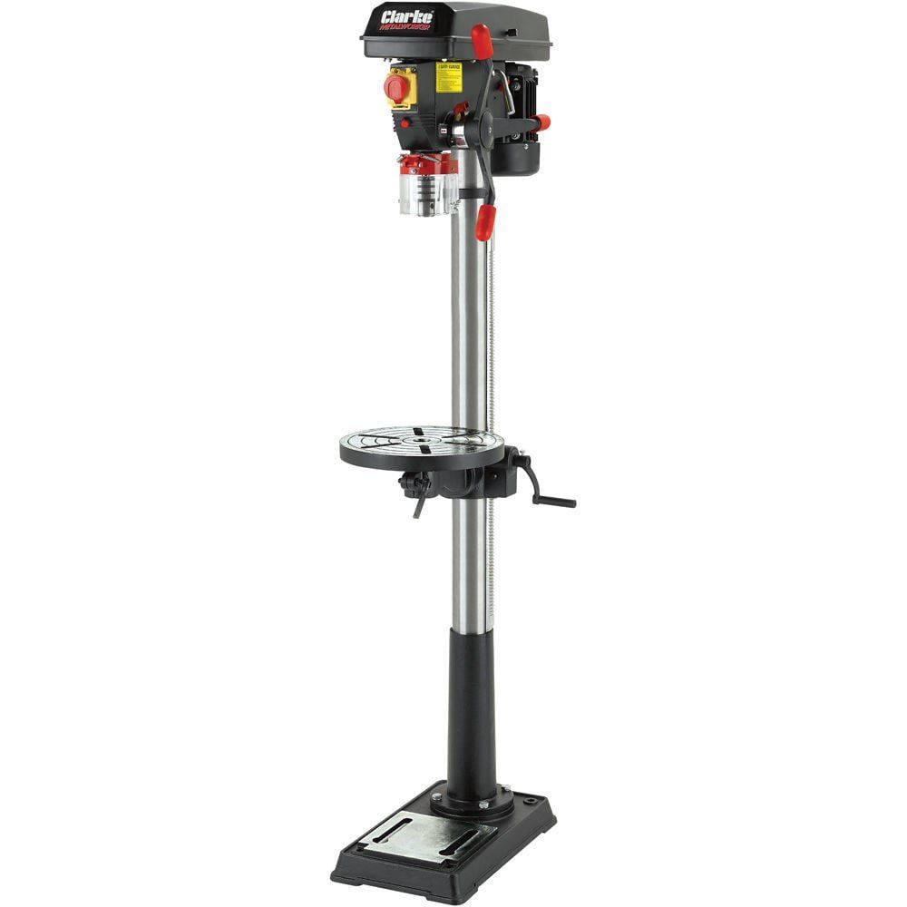 Clarke Clarke CDP352F 16 Speed Floor Standing Industrial Drill Press with Round Table (230V) - Image 1
