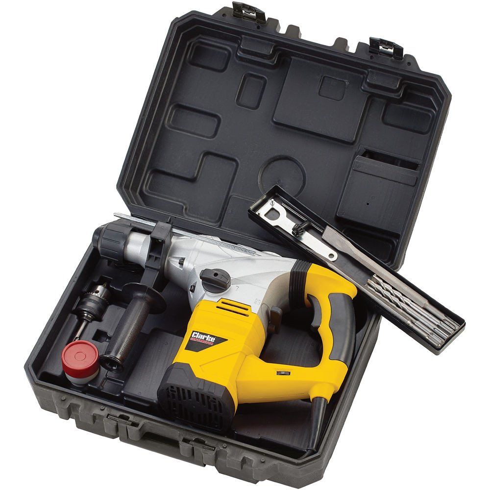 Clarke 6479605 Con1500Rdv 1500W Sds+ Rotary Hammer Drill - Image 1