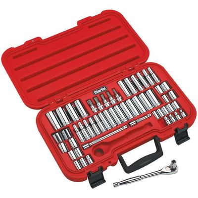 Clarke 1700755 Pro349 3/8in Drive Imperial/Metric 55 Piece Socket Set - Thumbnail 2