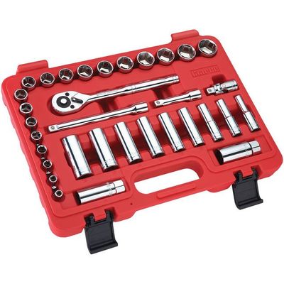 Clarke 1700783 Pro377 33Pc Professional 3/8 Drive Metric Socket Set - Thumbnail 2