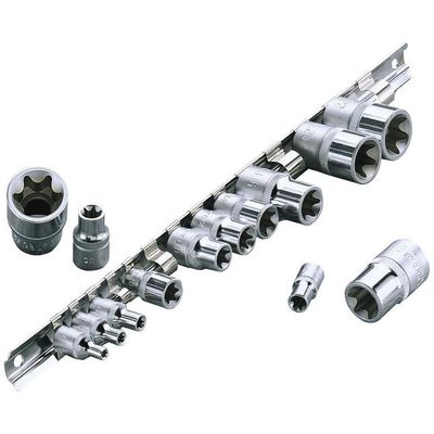 Clarke 1700778 Pro372 14 Piece Torx Socket Set - Thumbnail 2