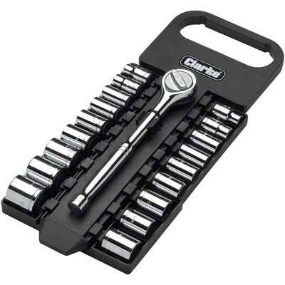 Clarke Clarke PRO351 19 Piece 3/8" Drive Socket Set