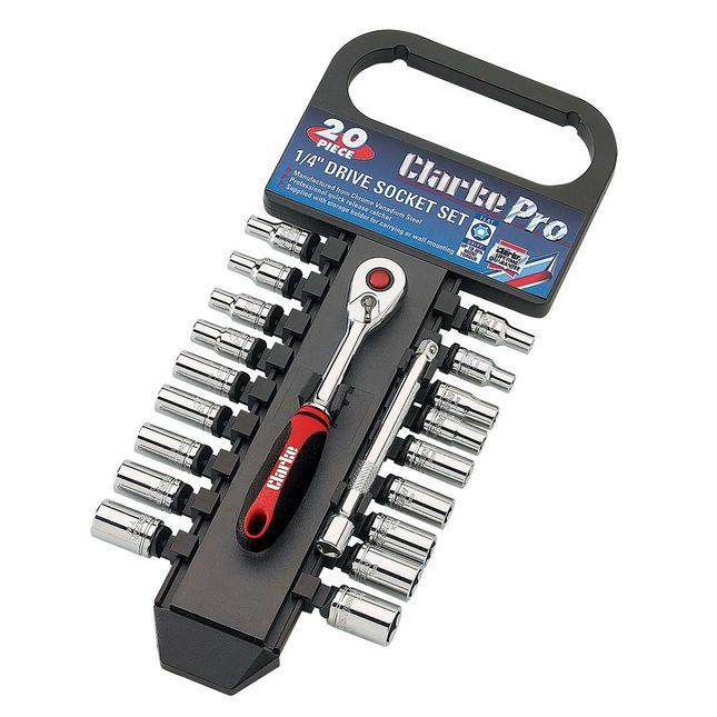 Clarke 1700759 Pro359 20Pce Drive Socket Set - Image 1