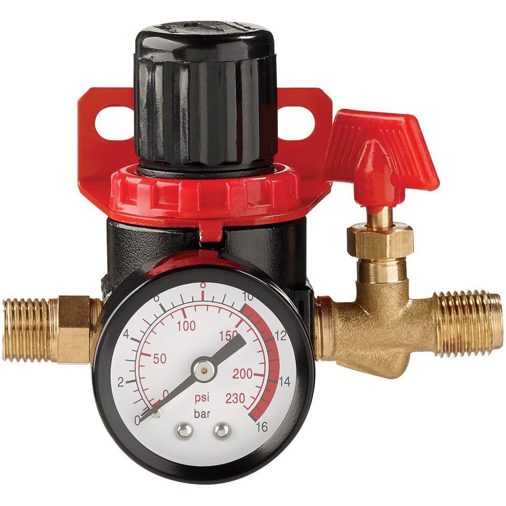 Clarke Clarke CAT157 1/4" Mini Air Regulator - Image 1