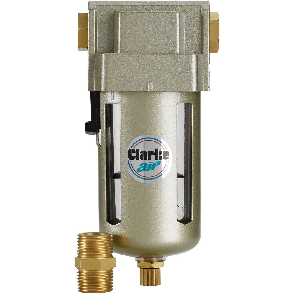 Clarke Clarke CAT169 ½" BSP In-line Automatic Drain Air Filter - Image 1