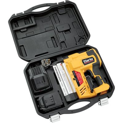 Clarke 6487058 Consn18Lic 18V Li-Ion Stapler/Nailer (1 X 2.0Ah Battery)