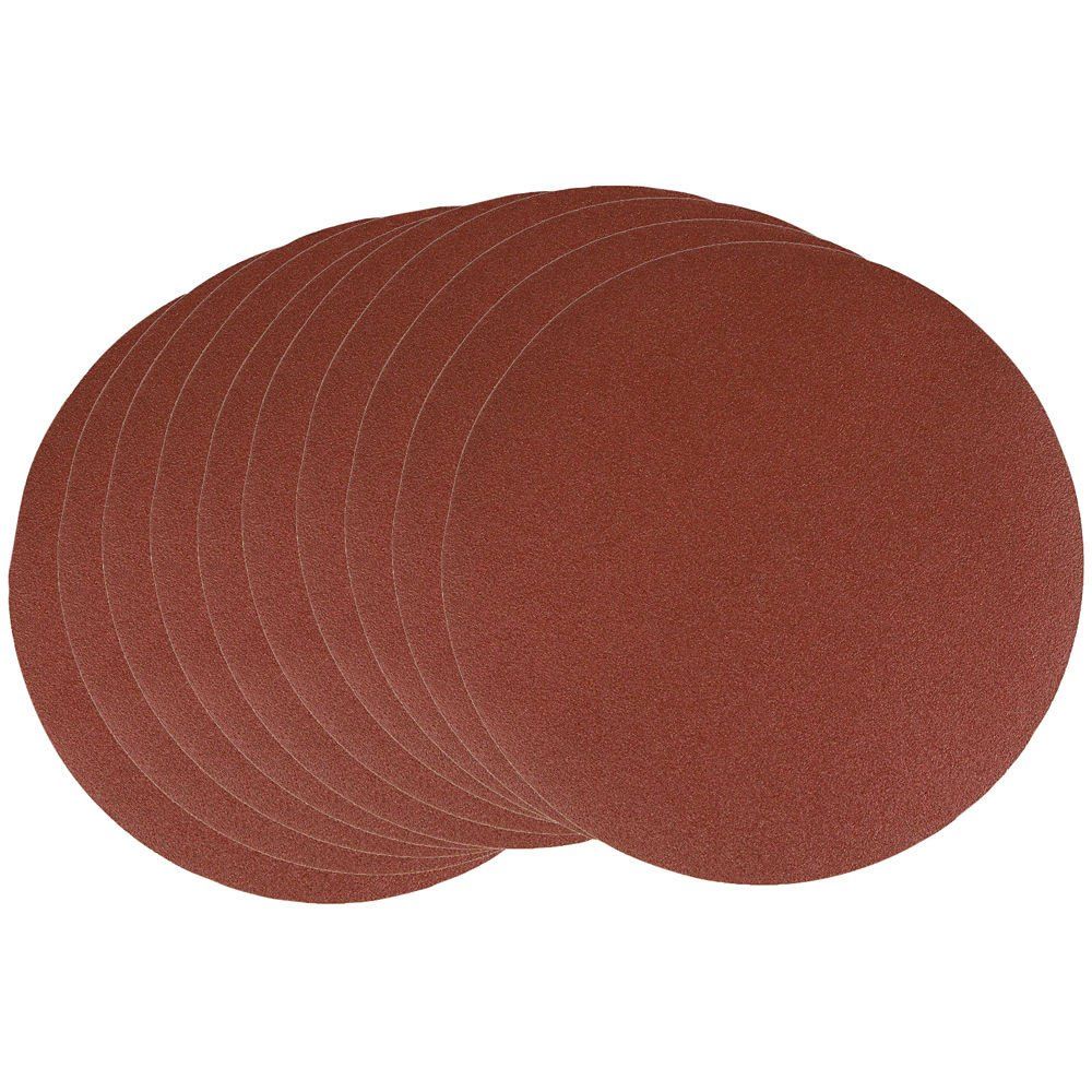 Clarke Clarke 50mm Dia Orbital Air Sander Replacement Discs 10 Pack - Various Grits - Image 1