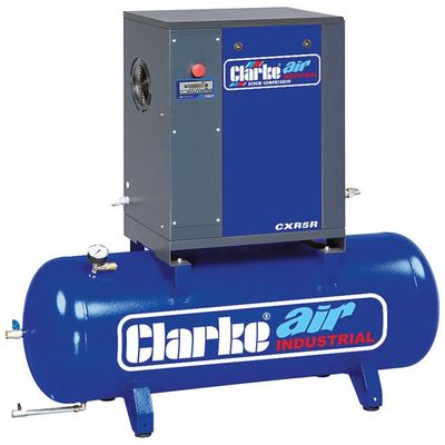Clarke 2456550 Cxr5R 5.5Hp Industrial Screw Compressor