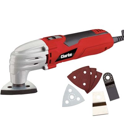 Clarke Clarke CMFT220 Multi-Function Tool With Accessory Kit