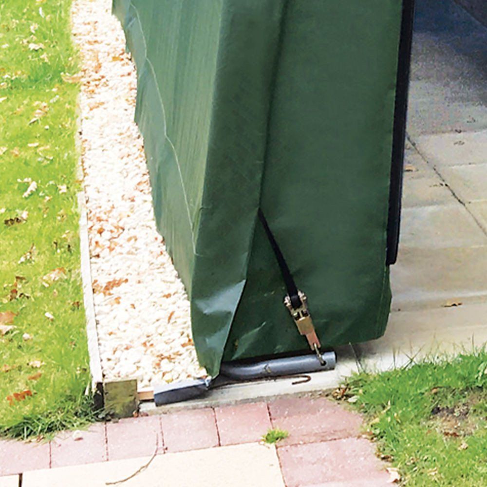 Clarke Clarke CIG81216 Garage / Workshop - Green (4.9 x 3.7 x 2.5m) - Image 1