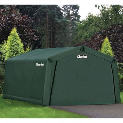 Clarke CIG81220 Garage / Workshop - Green (6.1 x 3.7 x 2.5m)