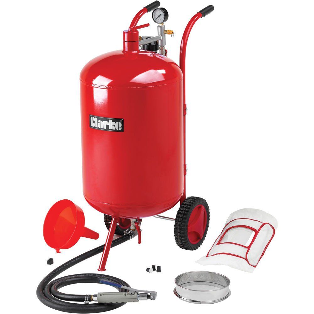 Clarke Clarke CPSB200B 63L Pressurised Sandblaster - Image 1