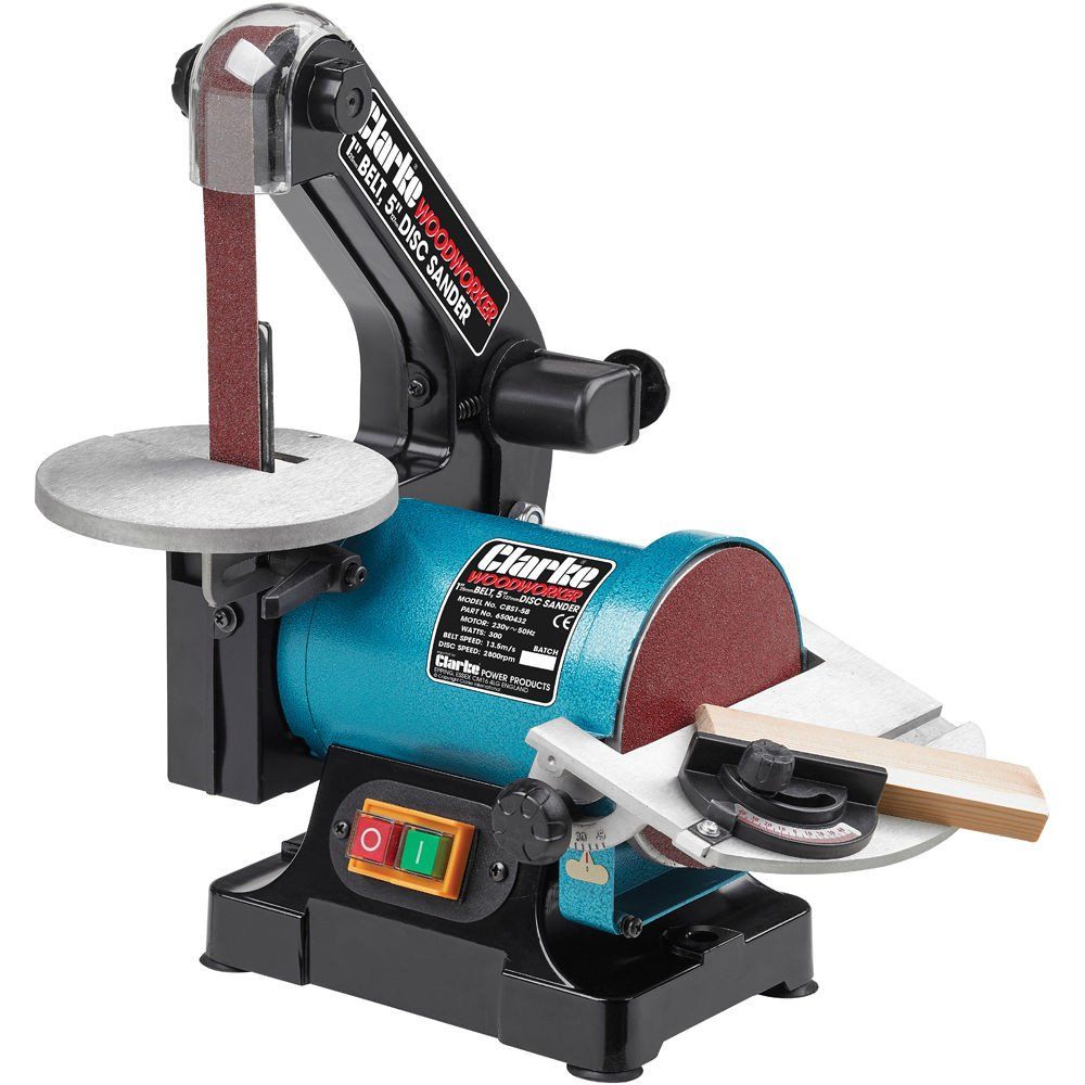 Clarke Clarke CBS1-5B Belt & Disc Sander (230V) - Image 1