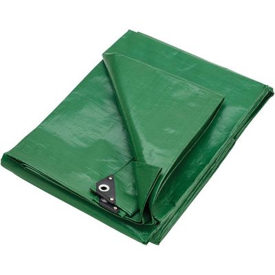 Clarke Clarke HDGR8/10 Heavy Duty Green Polyethylene Tarpaulin (8x10ft / 2.4x3m)