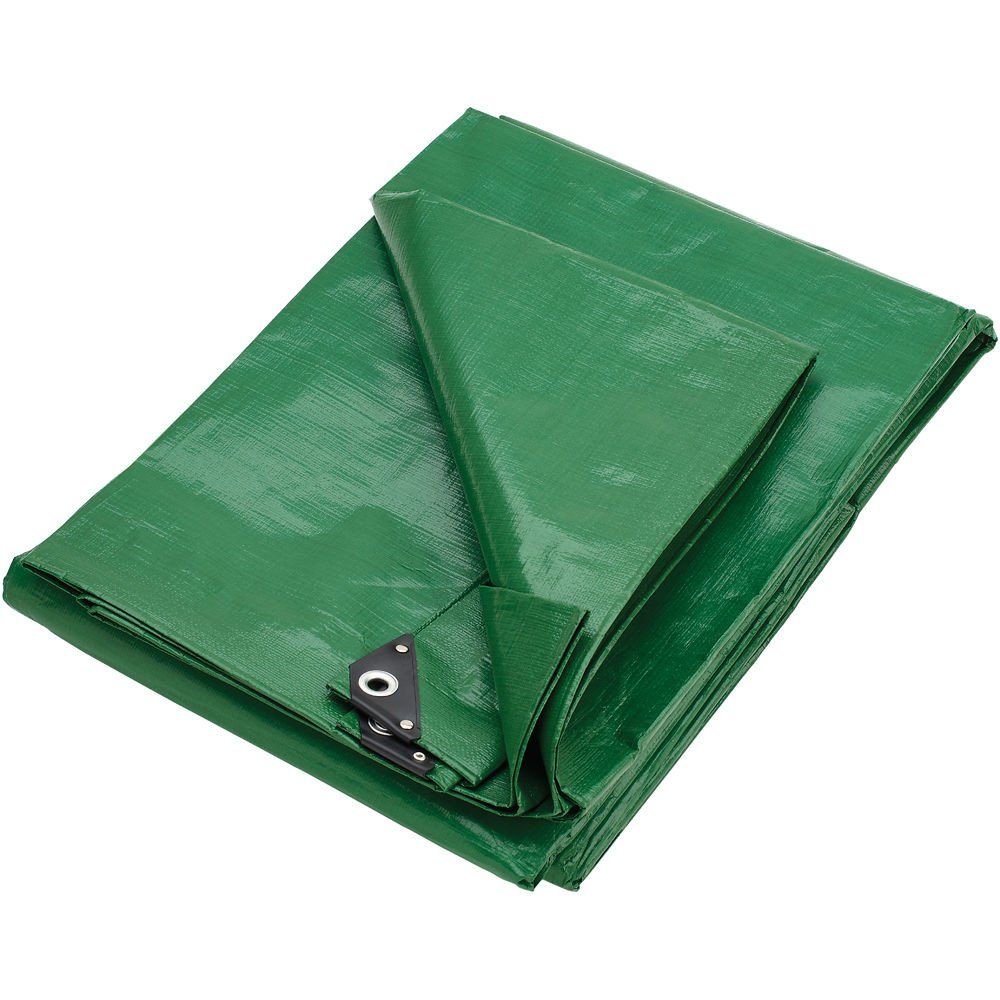 Clarke Clarke HDGR18/24 Heavy Duty Green Polyethylene Tarpaulin (18x24ft / 5.4x7.3m) - Image 1