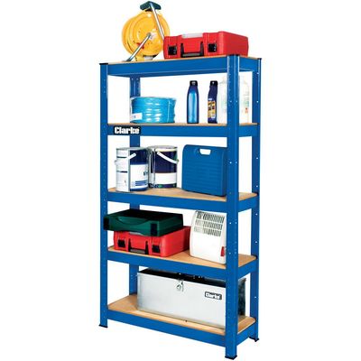 Clarke Clarke CSM5150BP 150kg Boltless Shelving (Blue)