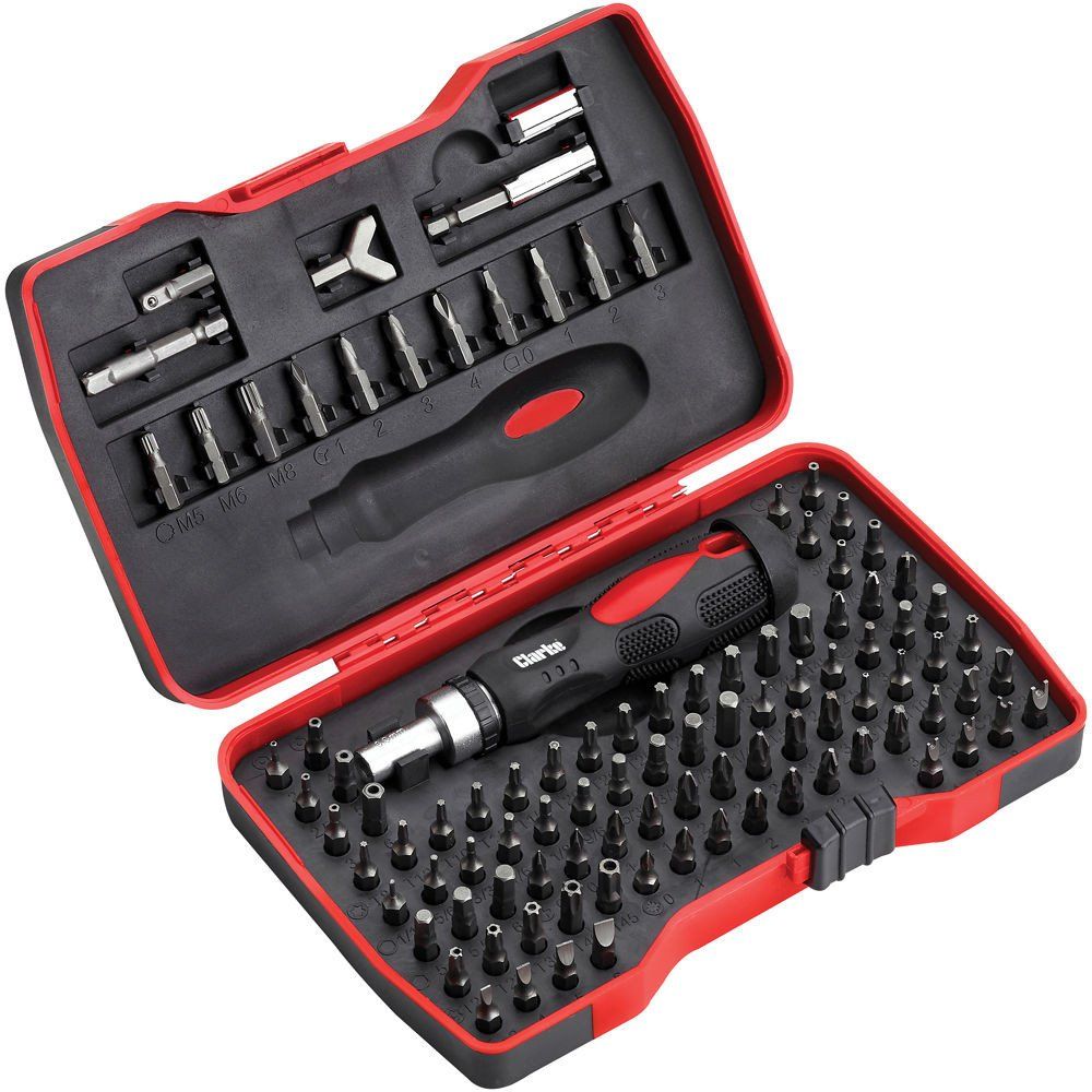 Clarke Clarke CHT882 101 Piece Ratchet Driver & Bit Set - Image 1
