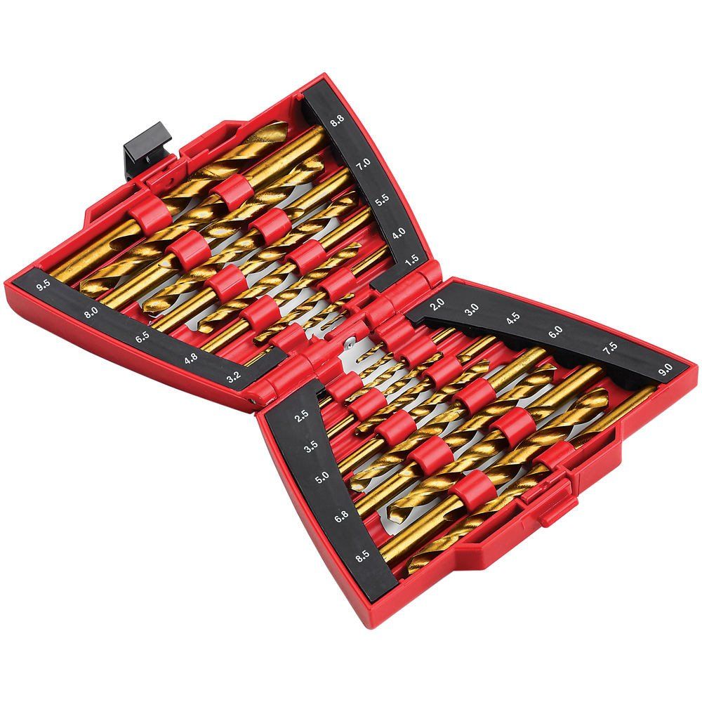 Clarke Clarke CHT885 21 Piece HSS Drill Bit Set (1.5-9.5mm) - Image 1