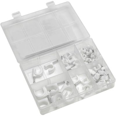 Clarke Clarke CHT897 78 Piece Cable Clip Assortment